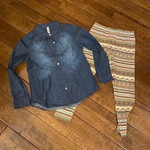Fab Kids Shirt and Leggings set